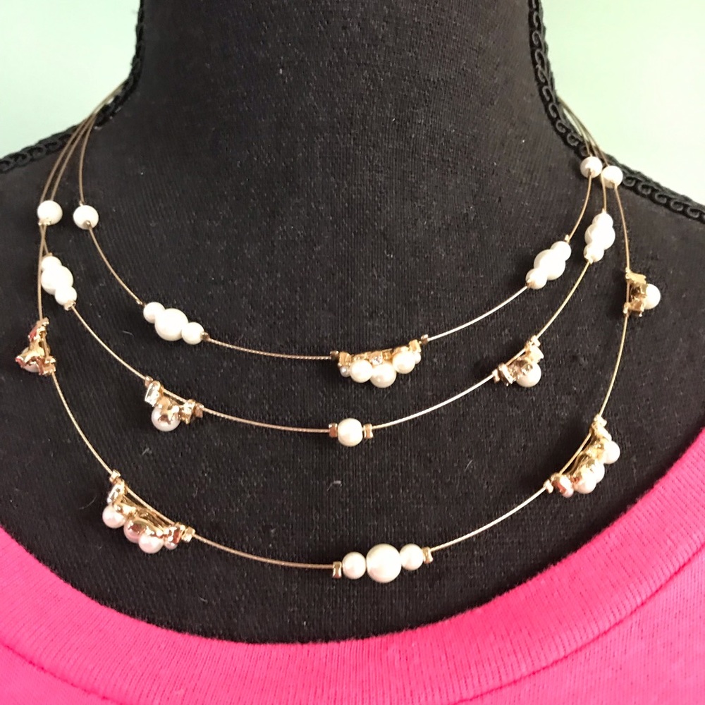Anne-Klein Illusion Necklace